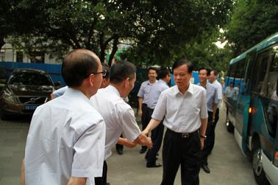 常務(wù)副省長陳敏爾一行蒞臨天堂硅谷視察